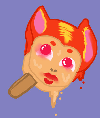 Popsicle art of Nico done by Tempest Tahnga